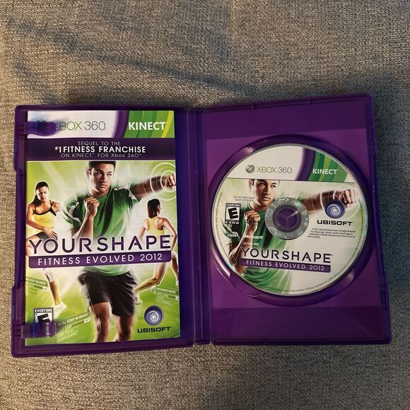 Your Shape: Fitness Evolved 2012 Microsoft Xbox 360, 2011 Kinect Game - Picture 3 of 3